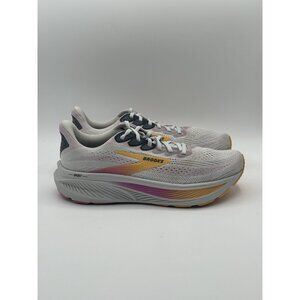 Brooks Ghost 17 Womens Athletic Running Shoes Sneakers Sz 9 Narrow 2A Gray  Pink